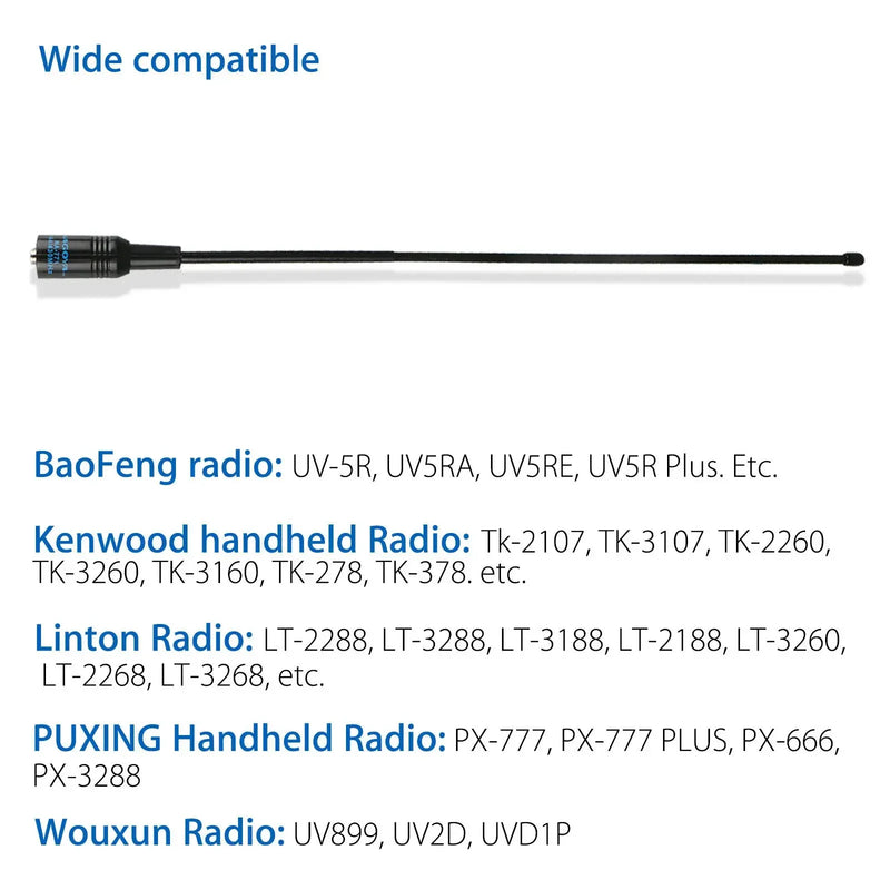 Long NA-771 Dual-Band Antenna for Baofeng Radios-6