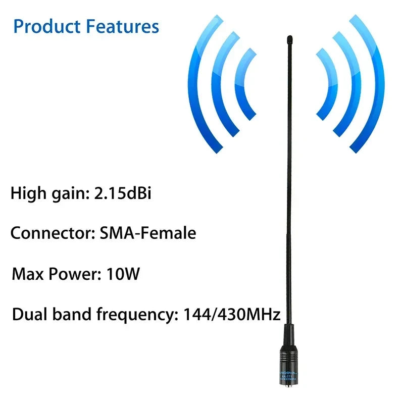 Long NA-771 Dual-Band Antenna for Baofeng Radios-2