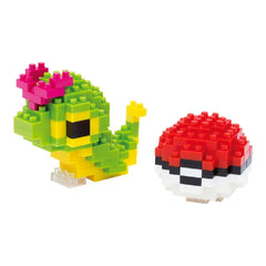 Caterpie & Pokeball (Nanoblock)-1