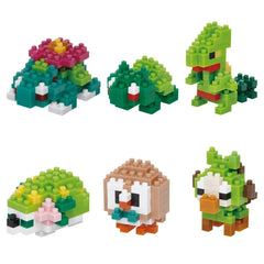 Nanoblock mininano Series: Pokémon Type Grass Set 1-1
