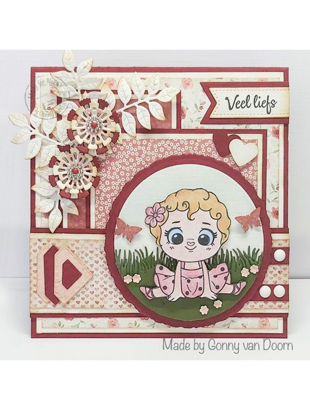Nellie Snellen • Sello transparente Little Lamb de Nellie's Cuties-4