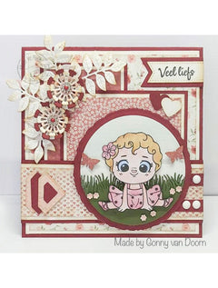 Nellie Snellen • Sello transparente Little Lamb de Nellie's Cuties-4