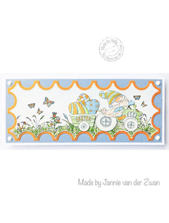 Nellie Snellen • Nellie's Cuties Tampon Transparent Gnome de Pâques sur-2