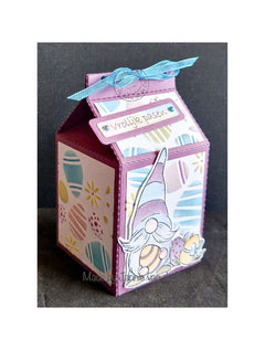 Nellie's Cuties Clear Stamp Easter Gnome 60x55mm-5
