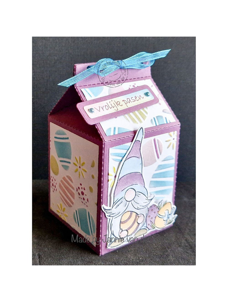 Nellie's Cuties Clear Stamp Easter Gnome 60x55mm-5