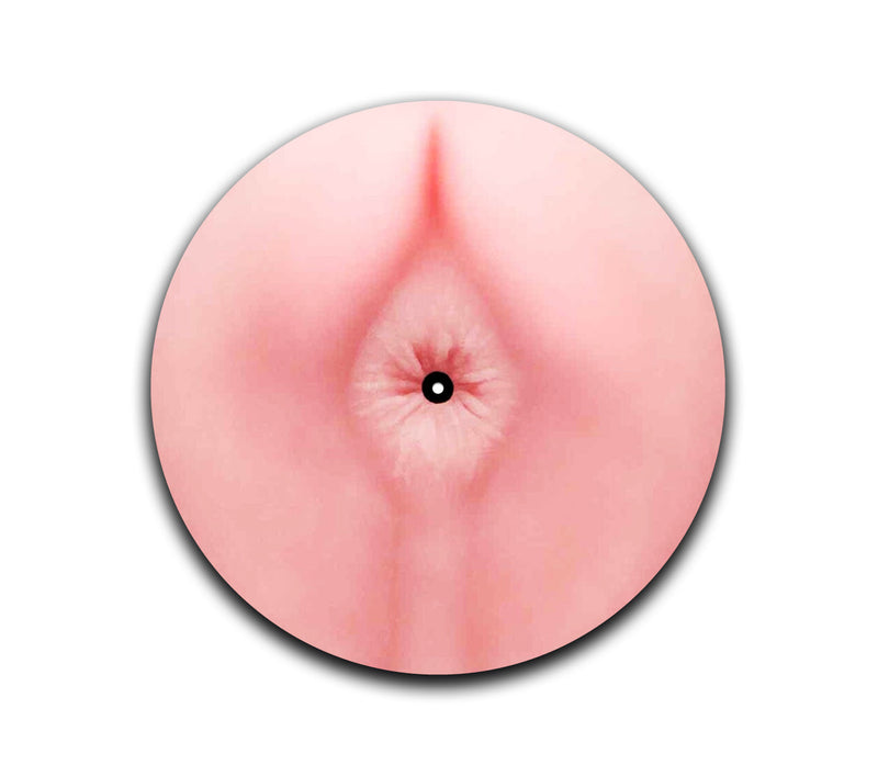 Polymer Flesh Hole Turntable Slipmat-1