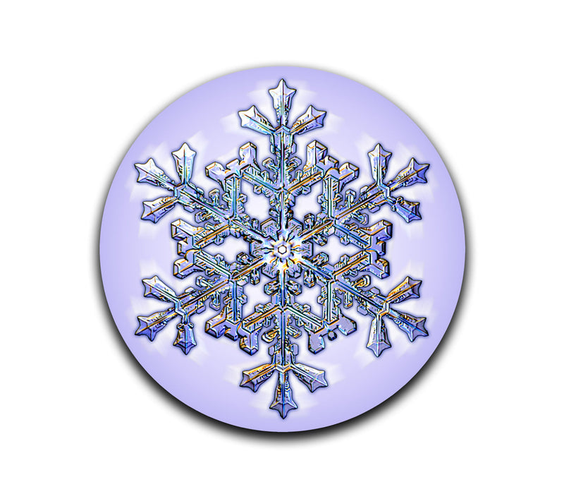 Snow Flake Turntable Slipmat-1