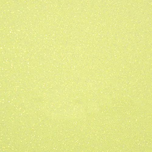 Siser Glitter Neon Yellow-2