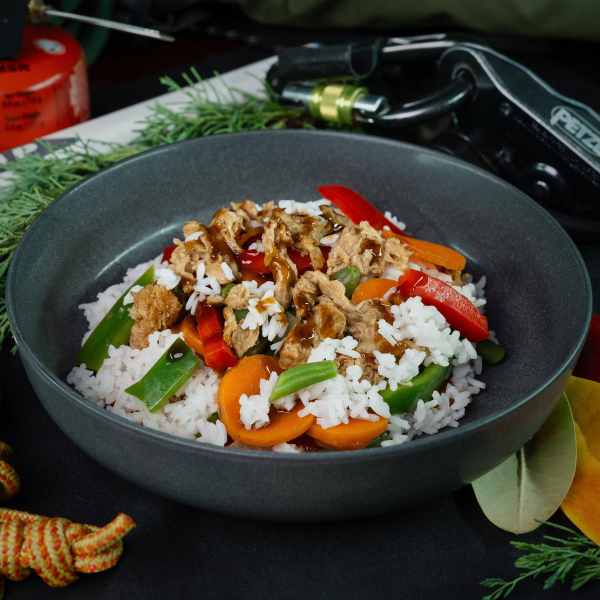 Chick'n Teriyaki Bowl-4
