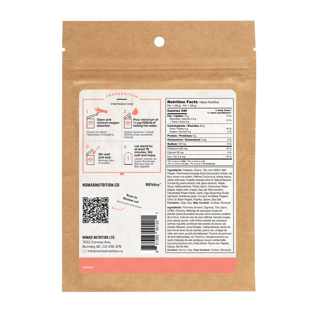 Southwest Breakfast Skillet - Half Serving-3