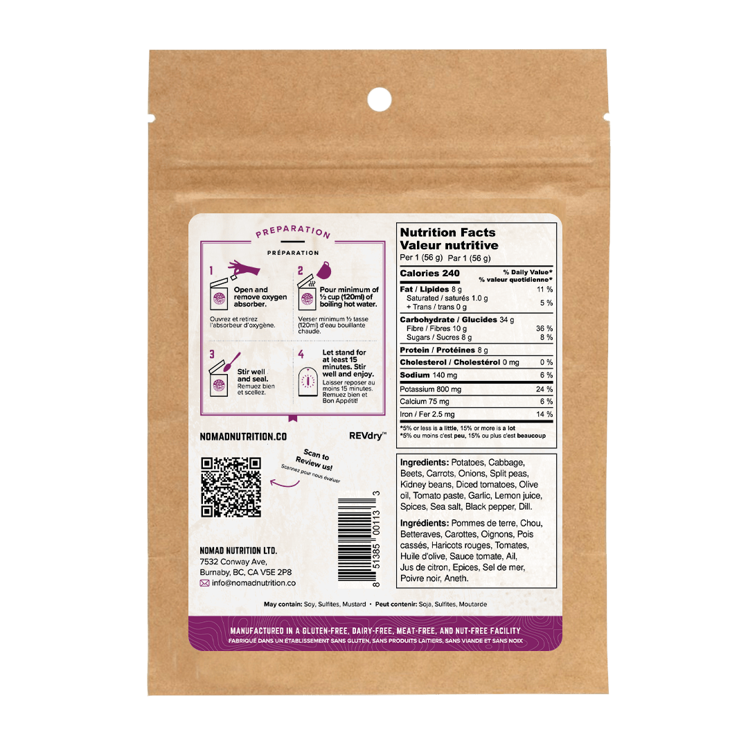 Ukrainian Borscht - Half Serving-5