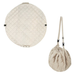 Organic Soft Babymat & Bag | Blue Stripes | play&go-1