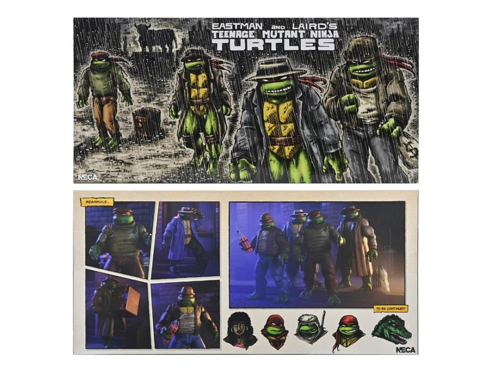 Teenage Mutant Ninja Turtles Gangster Turtles (Mirage Comics) Action Figure 4-Pack-16