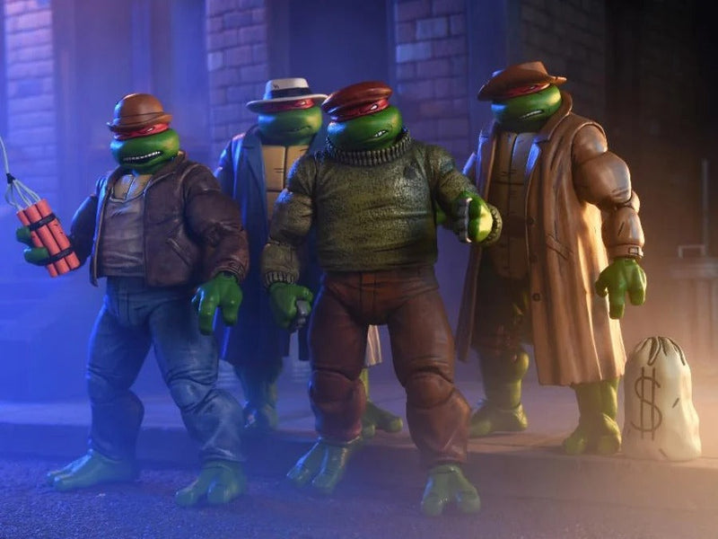 Teenage Mutant Ninja Turtles Gangster Turtles (Mirage Comics) Action Figure 4-Pack-1