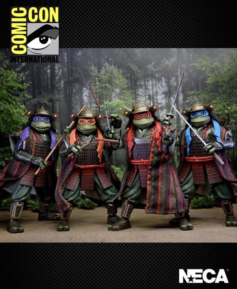 Teenage Mutant Ninja Turtles 3 - Action Figures - Samurai Turtles 4 Pack-3