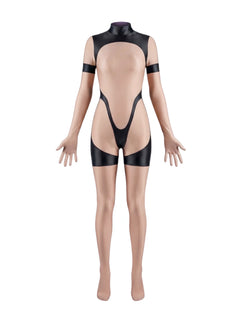 Anime Sci-fi Spandex Swimwear Racing Suit Full Bodysuit Zentai with Crotch Zipper-18
