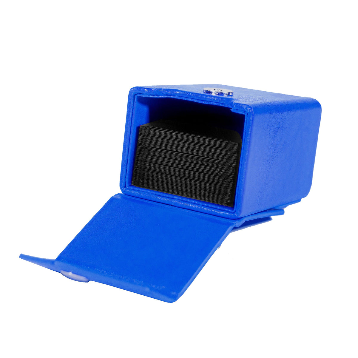 Kaiba Blue Deck Box + Belt Loop - Hard Shell - Faux Leather-8