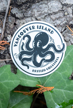 OCTOPUS VAN ISLE Eco Vinyl Sticker-1