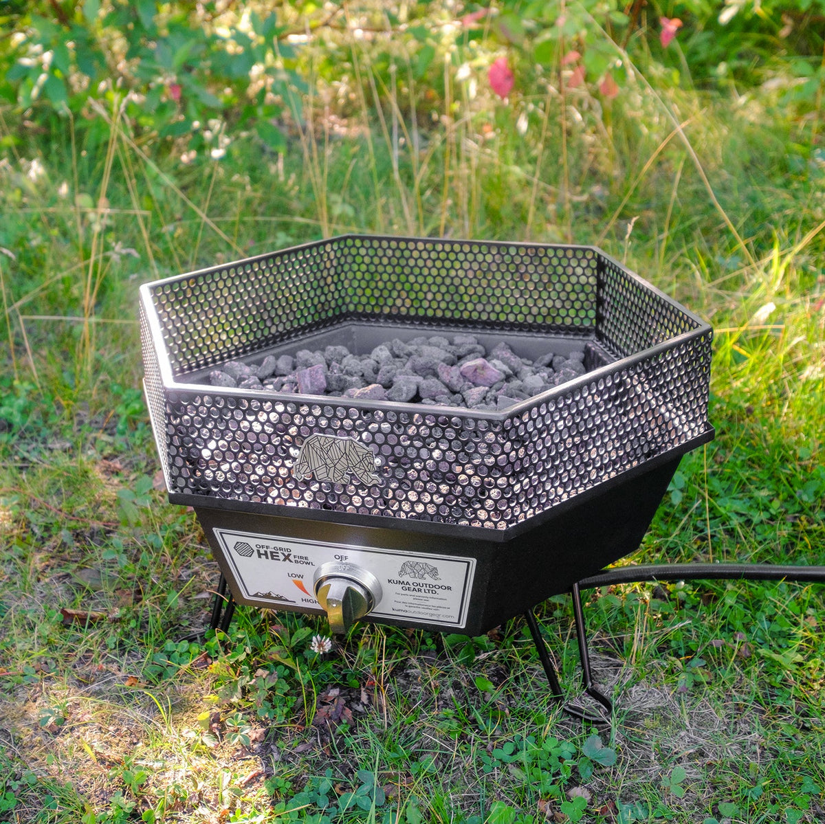 Off-Grid Hex Fire Bowl-7