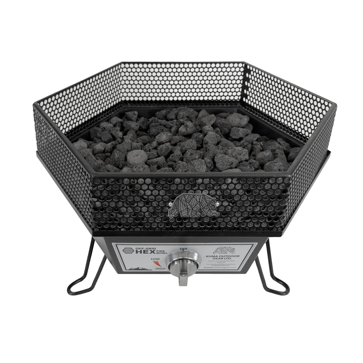 Off-Grid Hex Fire Bowl-1