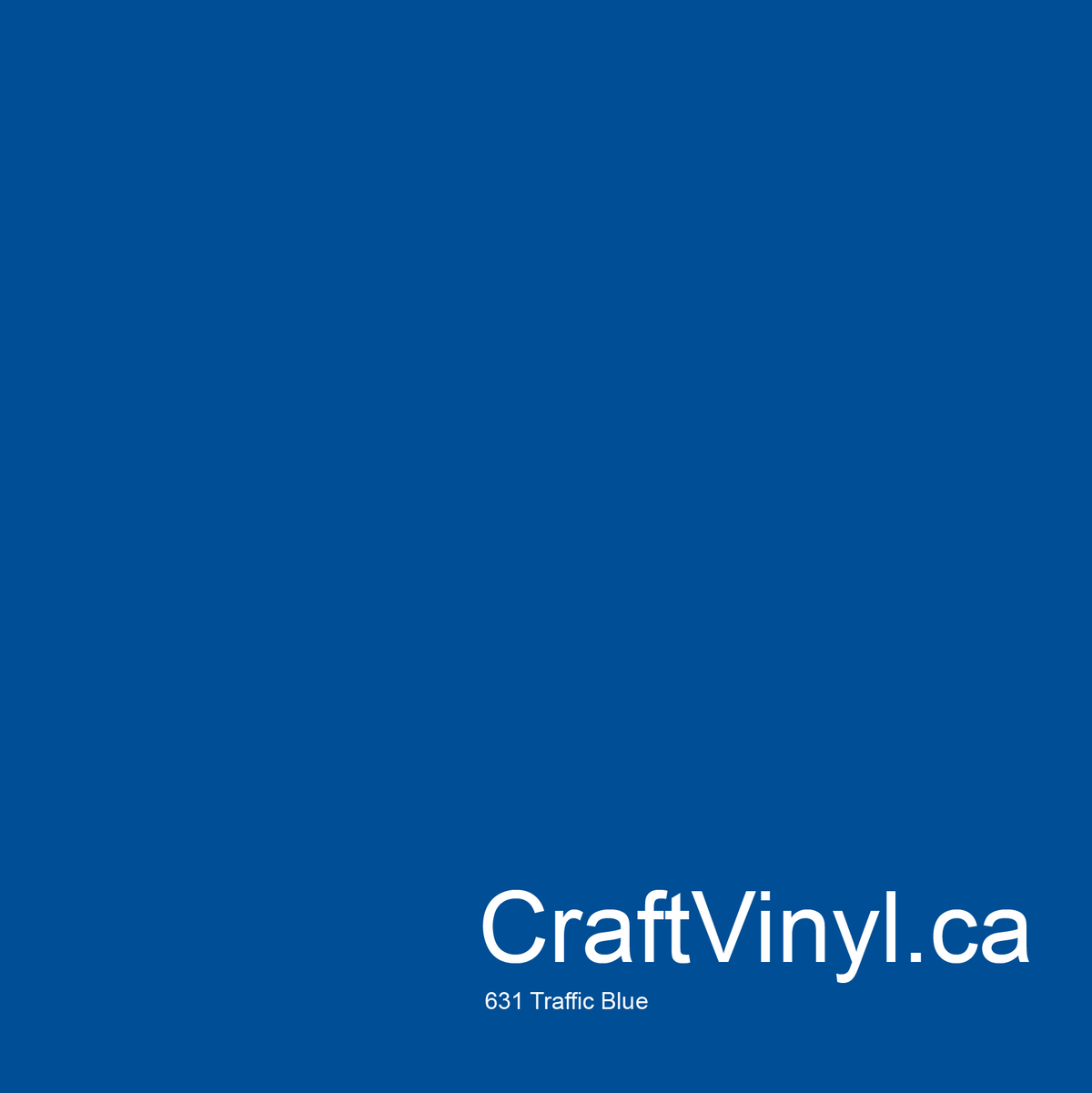 Oracal 631 Traffic Blue Vinyl  #057-1