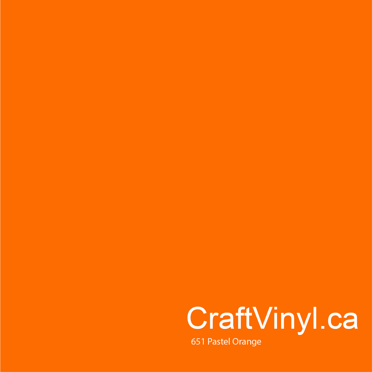 Oracal 651 Glossy Pastel Orange #035 sheets and rolls-2