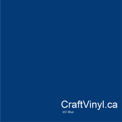 Oracal 651 Glossy Blue Vinyl #067 sheets and rolls-2