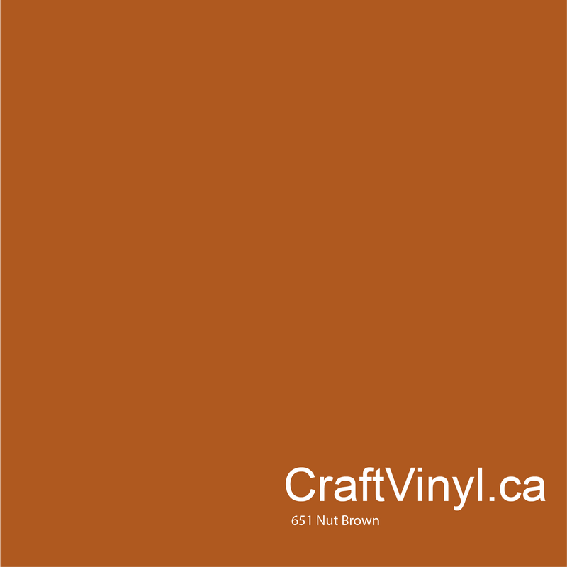 Oracal 651 Glossy Nut Brown Vinyl #083 sheets and rolls-2