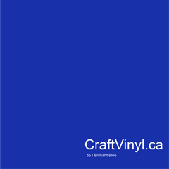 Oracal 651 Glossy Brilliant Blue Vinyl #086sheets and rolls-2