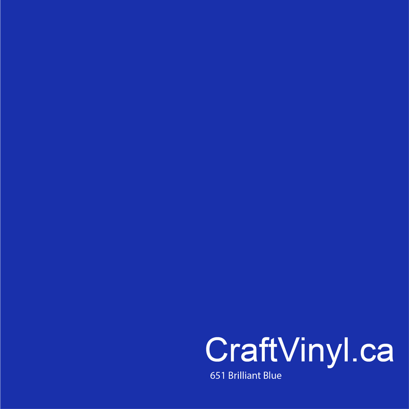 Oracal 651 Glossy Brilliant Blue Vinyl #086sheets and rolls-2