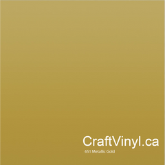 Oracal 651 Metallic Gold #091 sheets and rolls-3