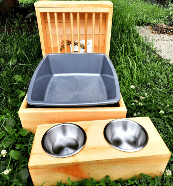 Dowel Style Hay Feeder and Litter Size-5