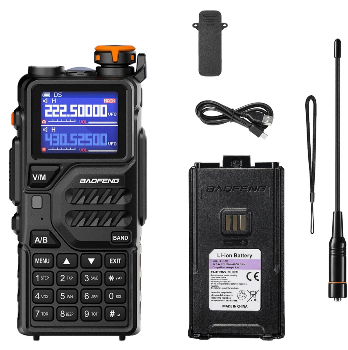 Baofeng K5 Plus Radio ITWMAT Combo Kit-4