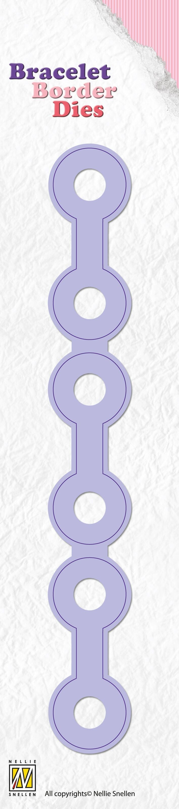 Bracelet Border Dies - Jumbo Round-1