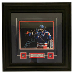Artemi Panarin Autographed New York Rangers Framed 8x10 Photo-1