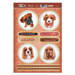 Dog Years Card Topper Sheet-1