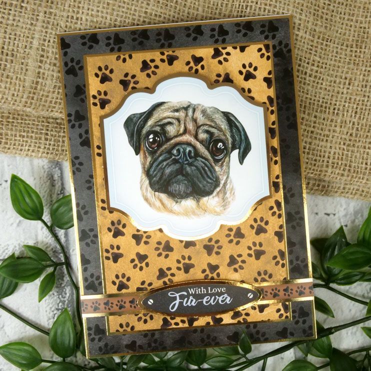 With Love Fur-ever Card Topper Sheet-2