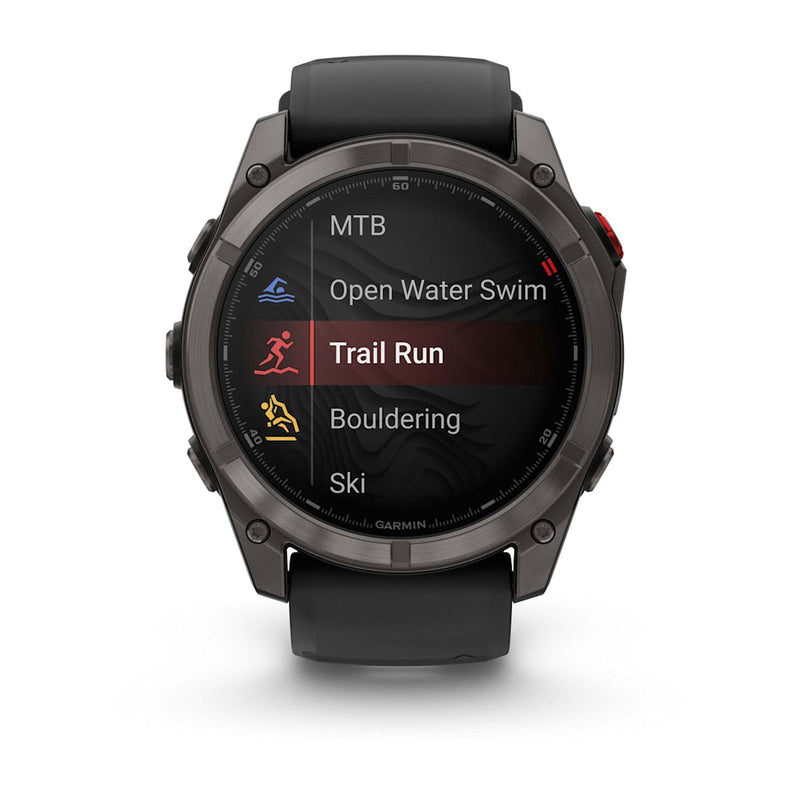 fēnix® 8 Pro – 51 mm, AMOLED Sapphire, Carbon Gray DLC Titanium-4