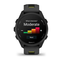 Forerunner® 170 Music Black with Black/Amp Yellow Band-4