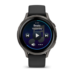 Venu® 4 – 41 mm Slate with Black Silicone Band-4
