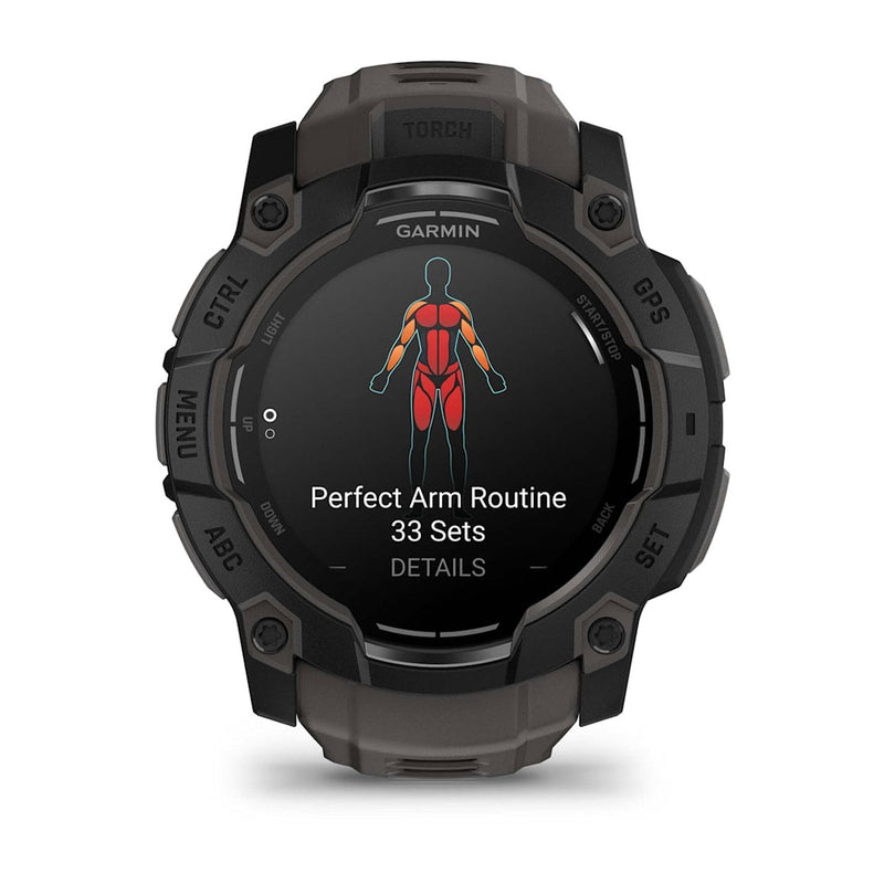 Garmin Instinct 3 – 50 mm, AMOLED Black with Charcoal Band-4