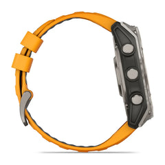 fēnix® 8 – 51 mm, AMOLED Sapphire, Titanium with Spark Orange/Graphite Band-4