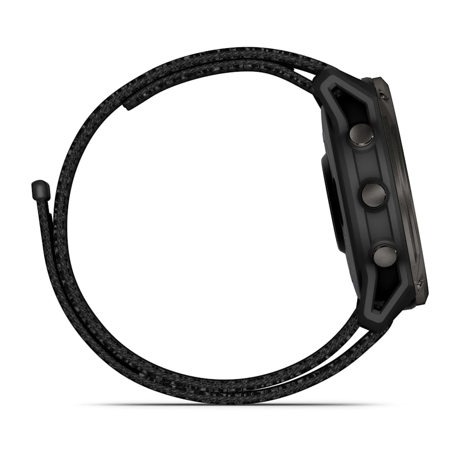 Enduro™ 3 Carbon Gray DLC Titanium with Black Ultrafit Nylon Strap-4