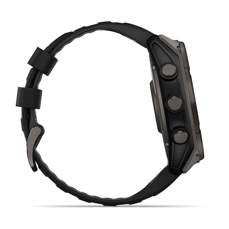fēnix® 8 – 51 mm, Solar Sapphire, Carbon Gray DLC Titanium-4
