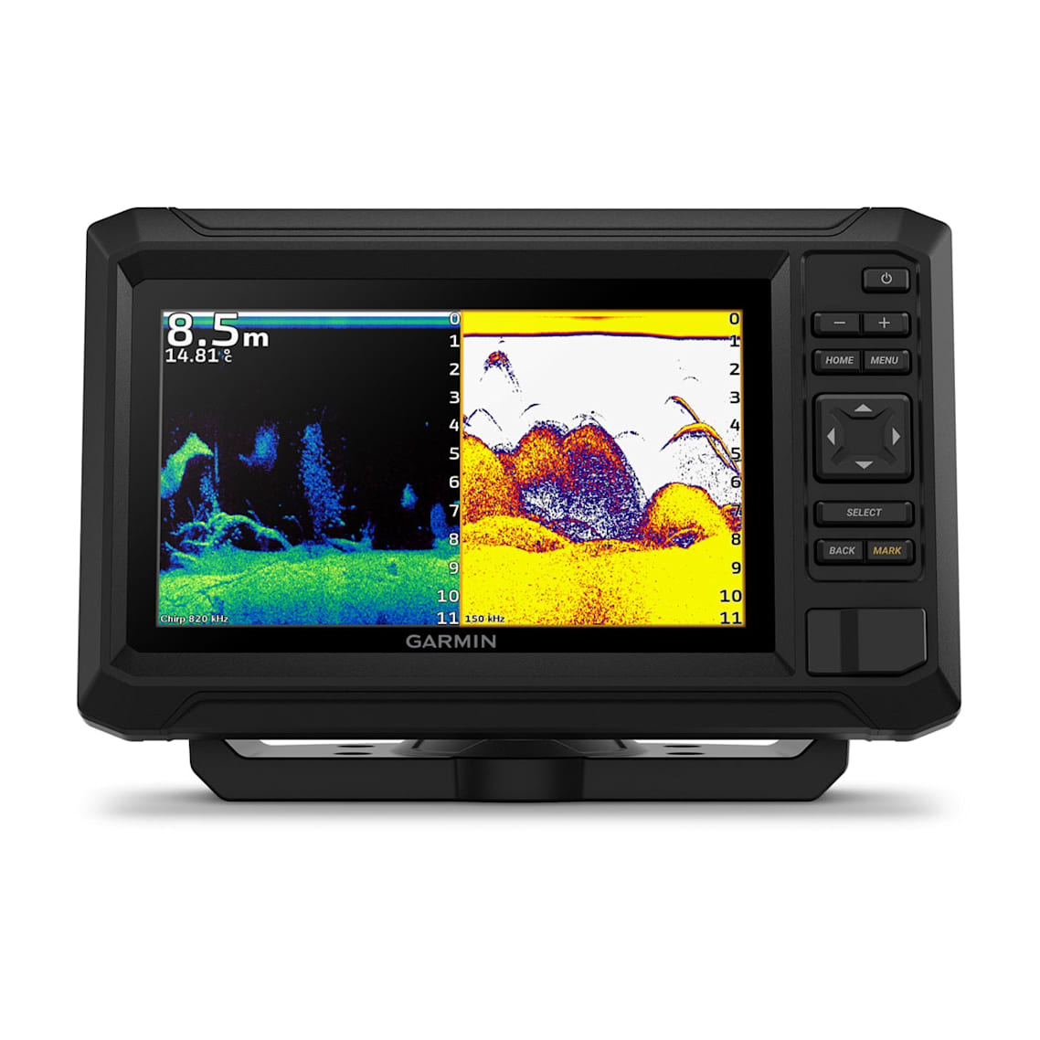 ECHOMAP™ UHD2 7" cv Chartplotters 75cv with GT20-TM Transducer and Garmin Navionics+ Canada & Alaska Mapping-5