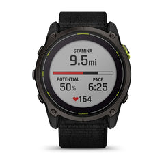 Enduro™ 3 Carbon Gray DLC Titanium with Black Ultrafit Nylon Strap-5