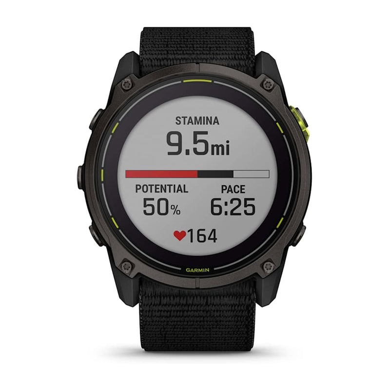 Enduro™ 3 Carbon Gray DLC Titanium with Black Ultrafit Nylon Strap-5