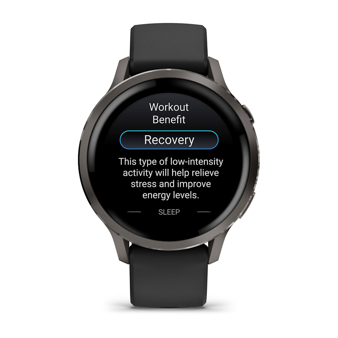 Venu® 4 – 41 mm Slate with Black Silicone Band-6