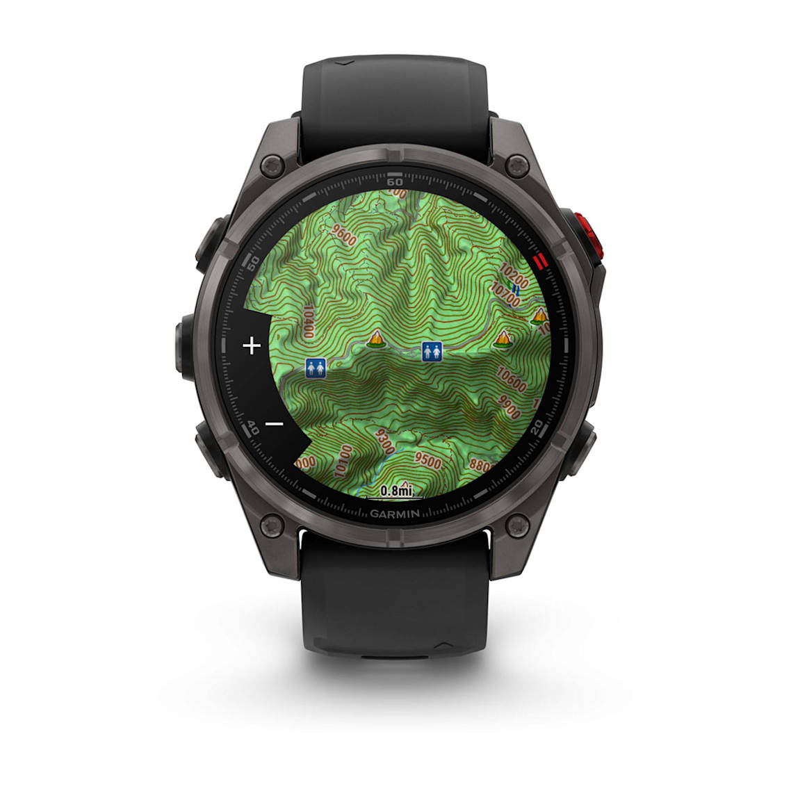 fēnix® 8 Pro – 47 mm AMOLED Carbon Gray DLC Titanium-6