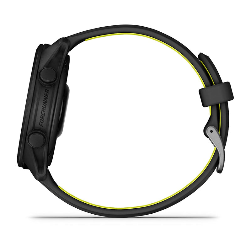 Forerunner® 170 Music Black with Black/Amp Yellow Band-8